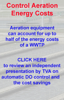 control aeration energy costs in WWTP